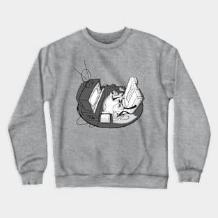 U Playin' Yaself (Gray) Crewneck Sweatshirt